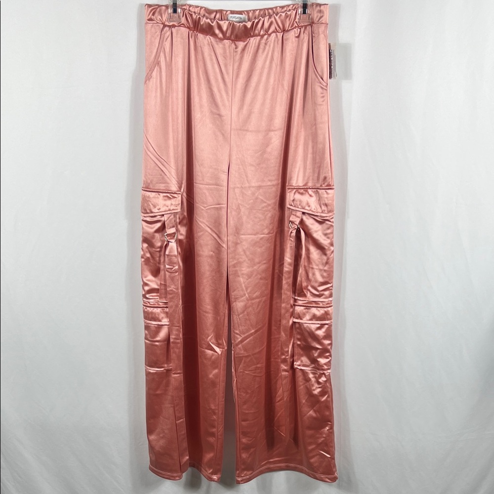 Persaya Pink Wide Leg Pants